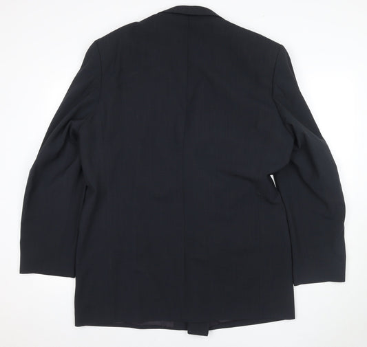 Marks and Spencer Men's Blue Suit Jacket 44L Long
