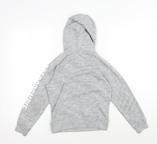 Abercrombie Kids Grey Pullover Hoodie for Boys 7-8 Years