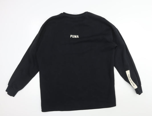 Puma Men's Black Pullover Sweatshirt M