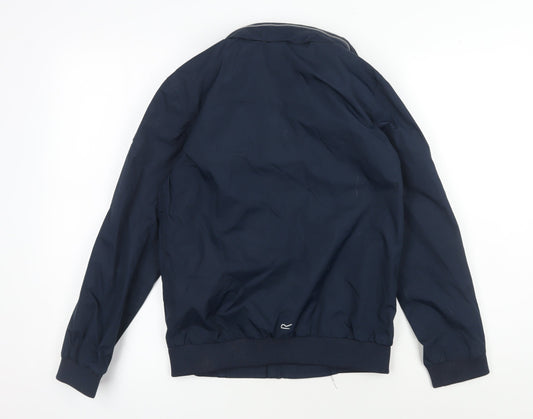 Regatta Boys Blue Bomber Jacket, Size 13, Full Zip Casual