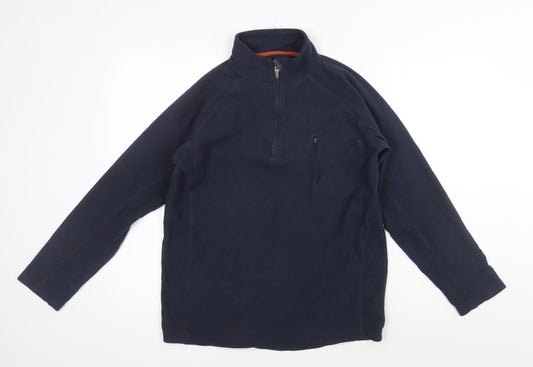 Peter Storm Men's Blue Pullover Fleece Sweatshirt S