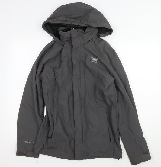 Karrimor Men's Grey S Windbreaker Jacket with Hood