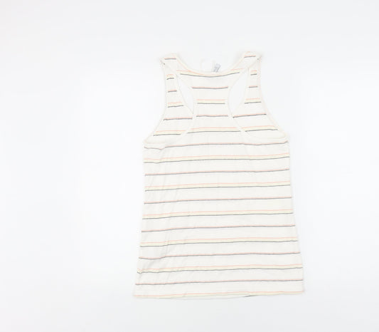 Animal Women's Multicoloured Striped Tank Top Size 10
