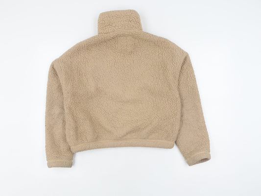 Hollister Women's Beige Pullover Hoodie XS