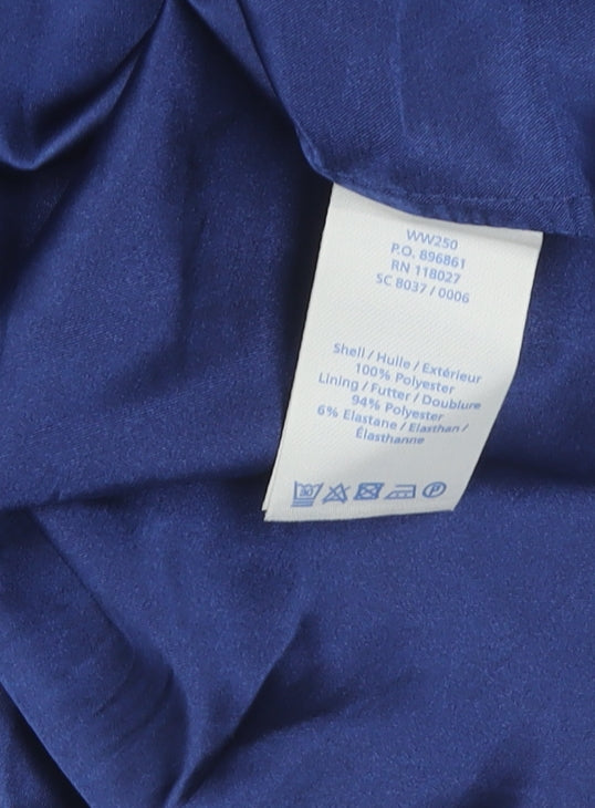 Boden Women's Blue Fit & Flare Dress, Size 12