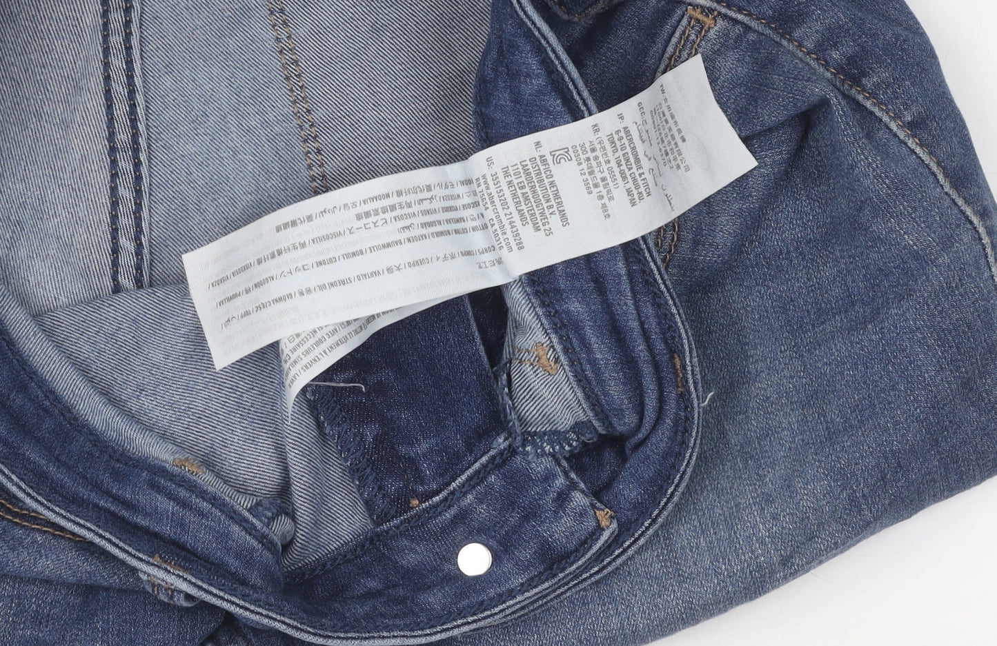 Hollister Women's Blue Distressed Jegging Jeans Size 9