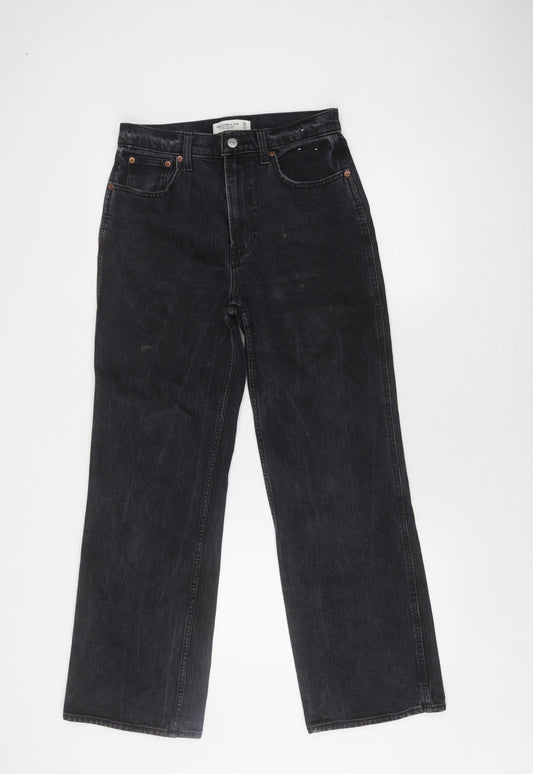 Abercrombie & Fitch Women's Black Relaxed Jeans Size 6