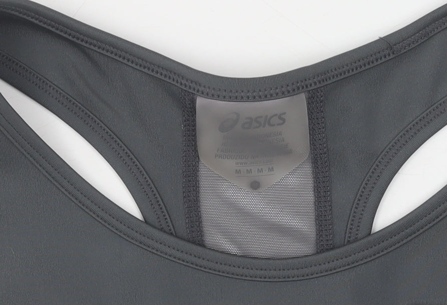 Asics Women's Black Red Running Tank Top M Athletic