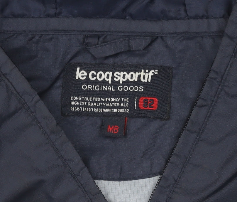 Le Coq Sportif Men's Blue Anorak Jacket M