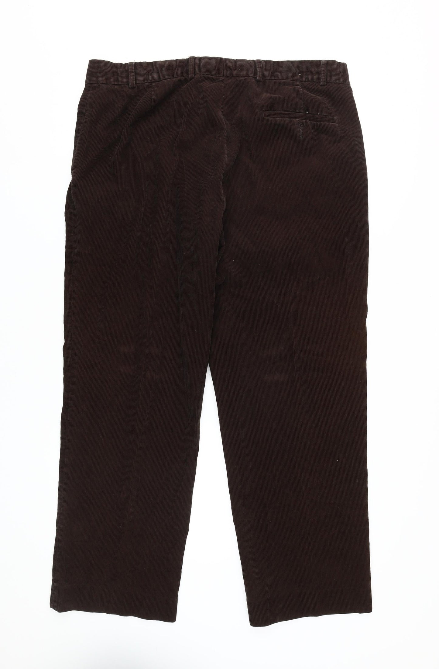 James Pringle Men's Brown Corduroy Trousers 38W 29L