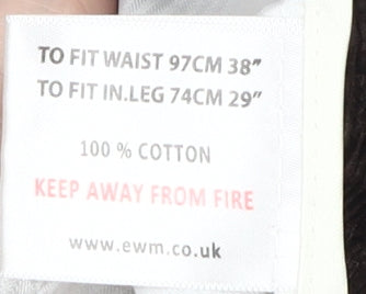 James Pringle Men's Brown Corduroy Trousers 38W 29L