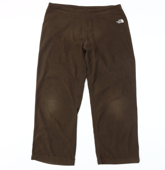 The North Face Women's Brown Relaxed Trousers, Size L