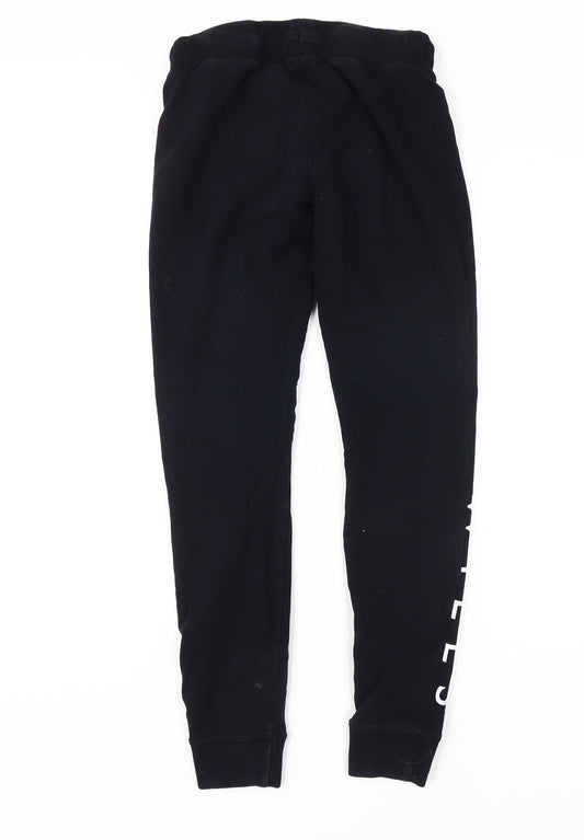 Jack Wills Women's Black Jogger Trousers Size 6