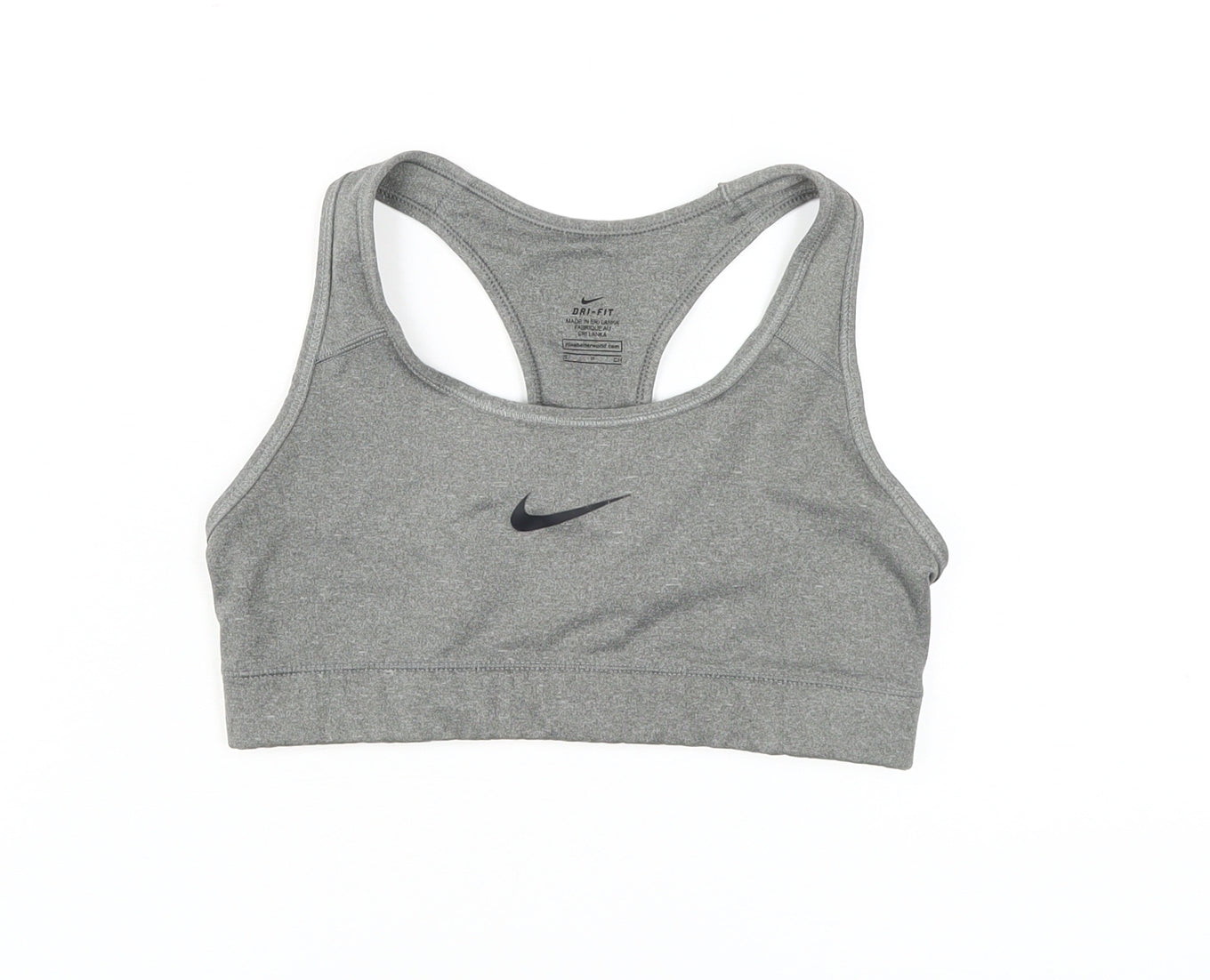 Nike Women's Grey Dri-Fit Racerback Tank, Size S