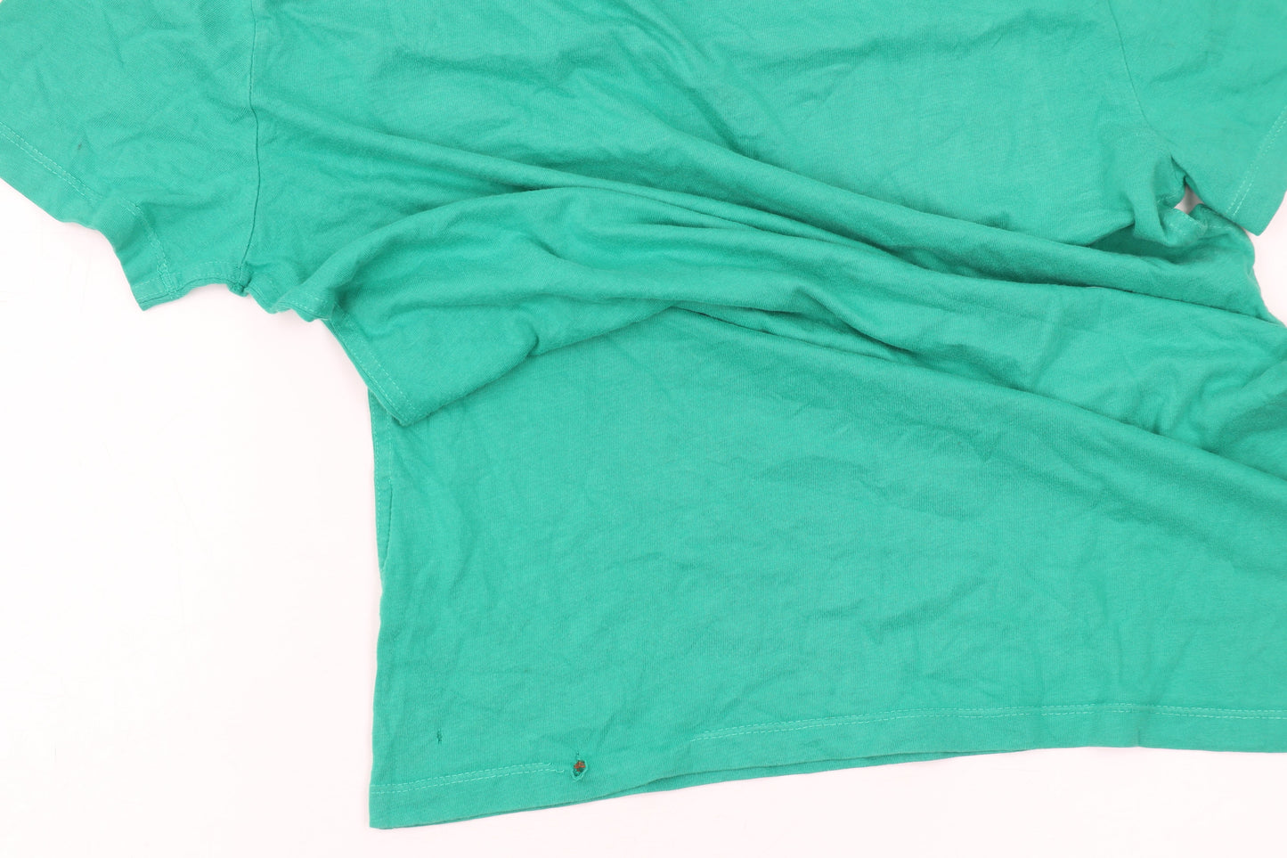 Superdry Men’s Green S T-Shirt, Short Sleeve, Cotton, Logo