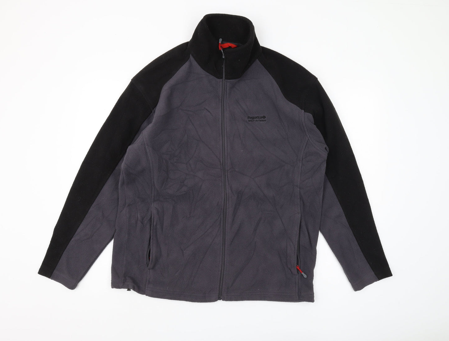 Regatta Men's Black Fleece Jacket M - Outdoor Casual Style