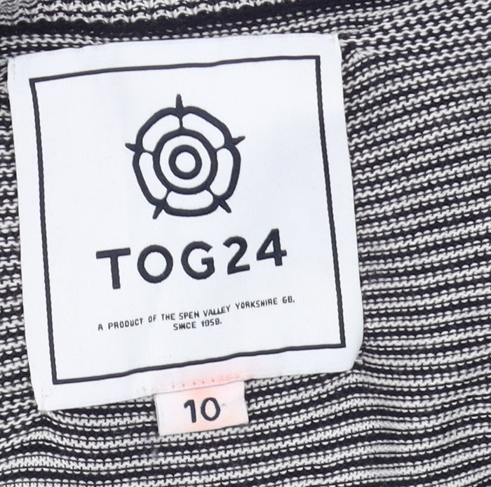 TOG24 Women's Striped Pullover Jumper Size 10