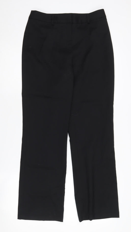 Austin Reed Women's Black Straight Business Trousers Size 10