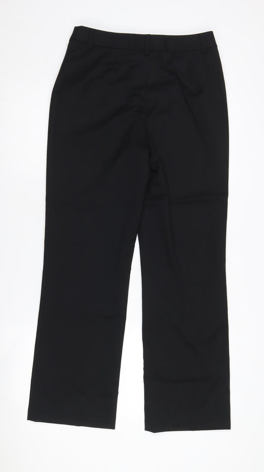 Austin Reed Women's Black Straight Business Trousers Size 10