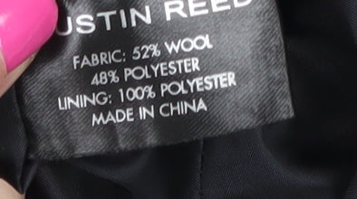 Austin Reed Women's Black Straight Business Trousers Size 10