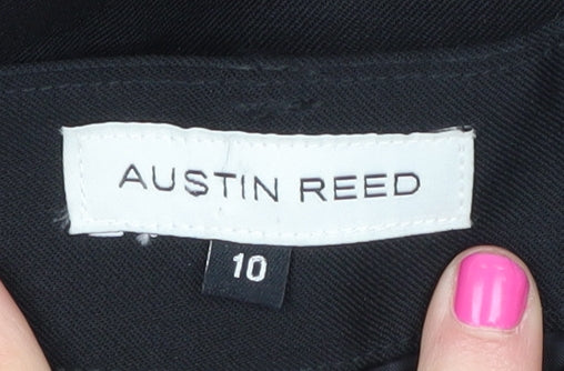 Austin Reed Women's Black Straight Business Trousers Size 10