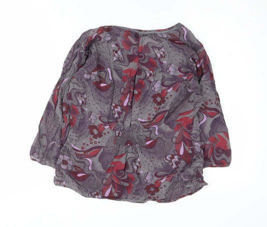 Fat Face Women's Retro Geometric Blouse Size 10