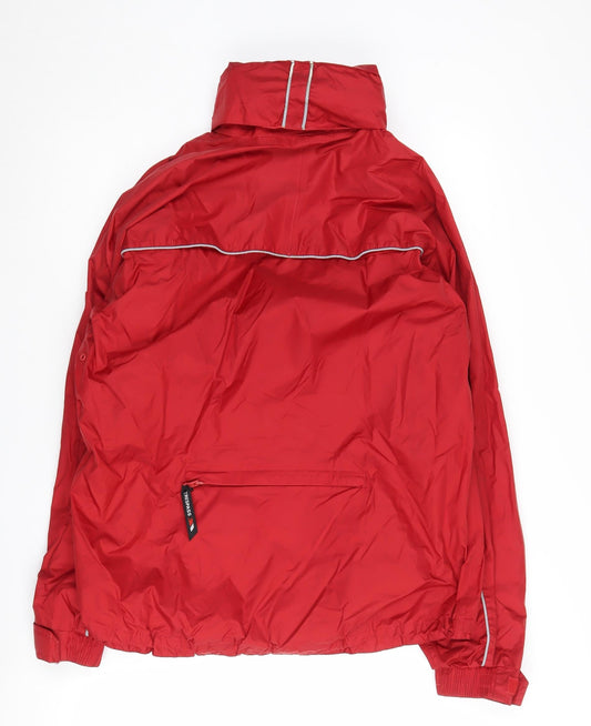 Trespass Red Men's S Waterproof Rain Jacket