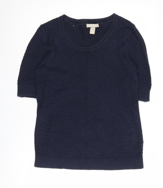 Banana Republic Blue Women's Pullover Jumper L