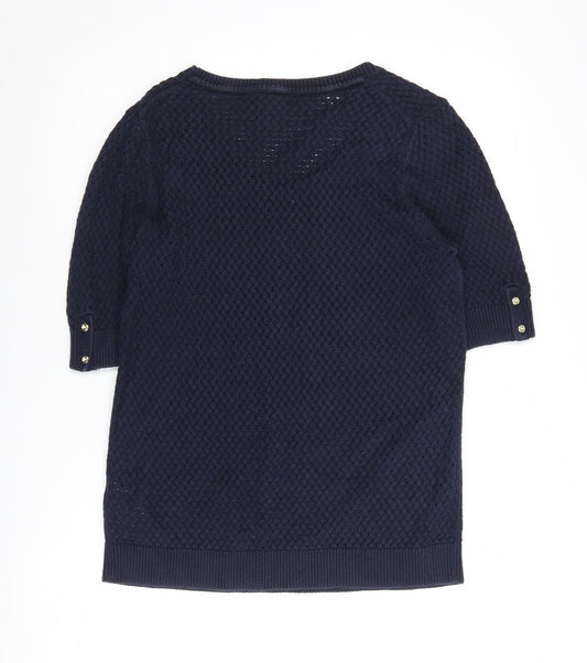 Banana Republic Blue Women's Pullover Jumper L