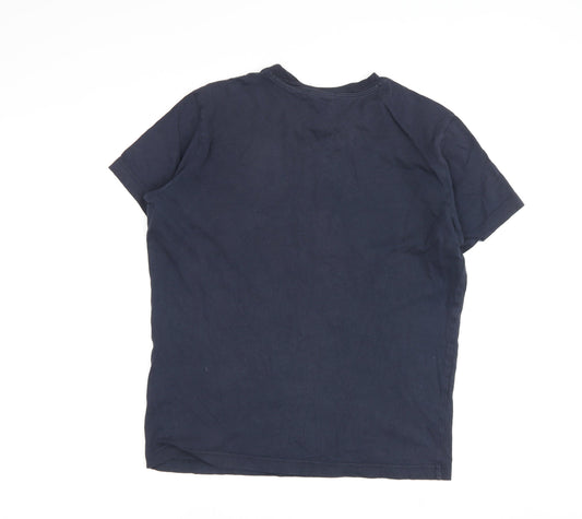 Champion Men's XS Blue Graphic T-Shirt