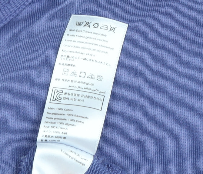 Joules Men's Blue Crew Neck Sweatshirt, Medium