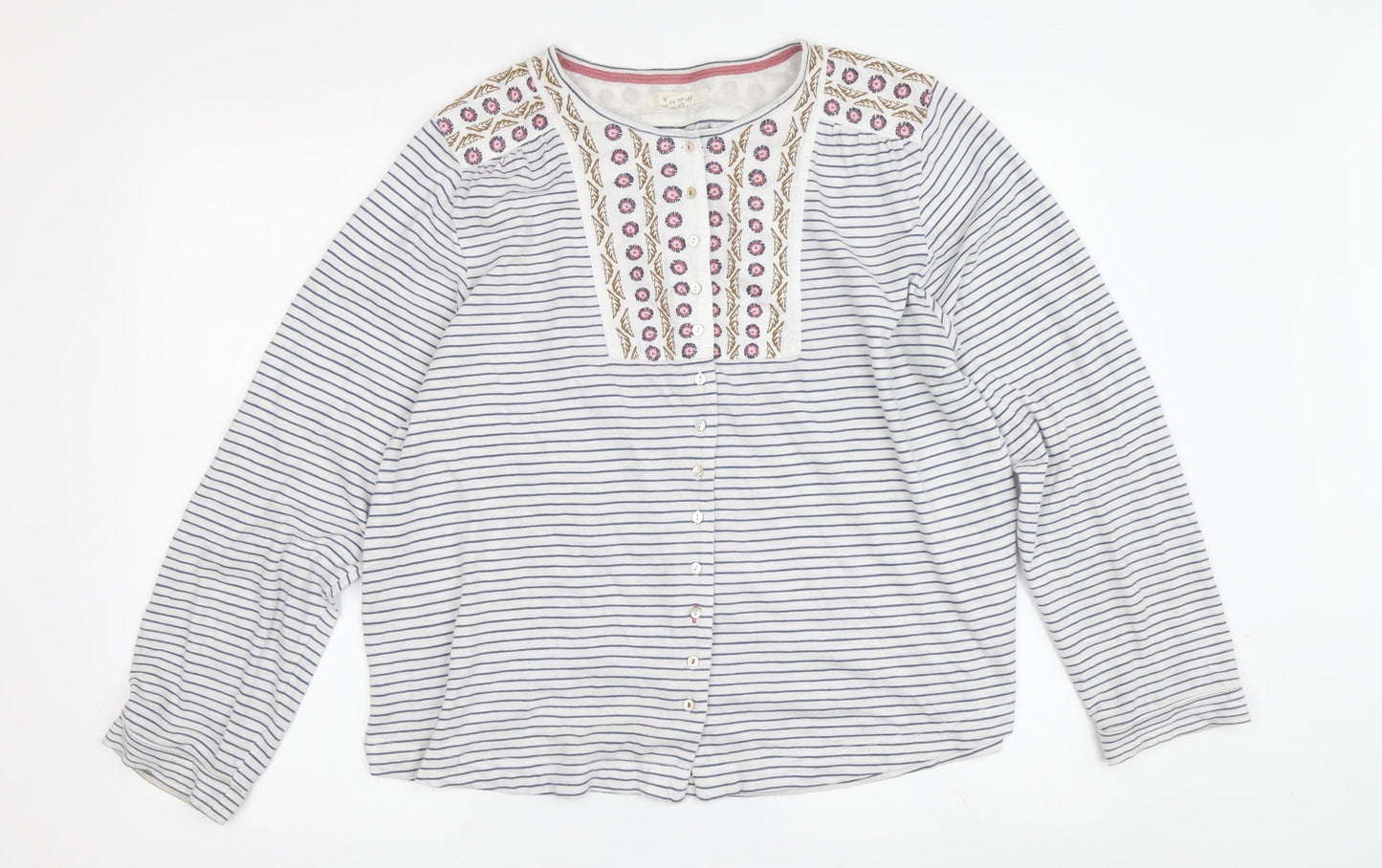 White Stuff Women's Button-Up Top Size 14