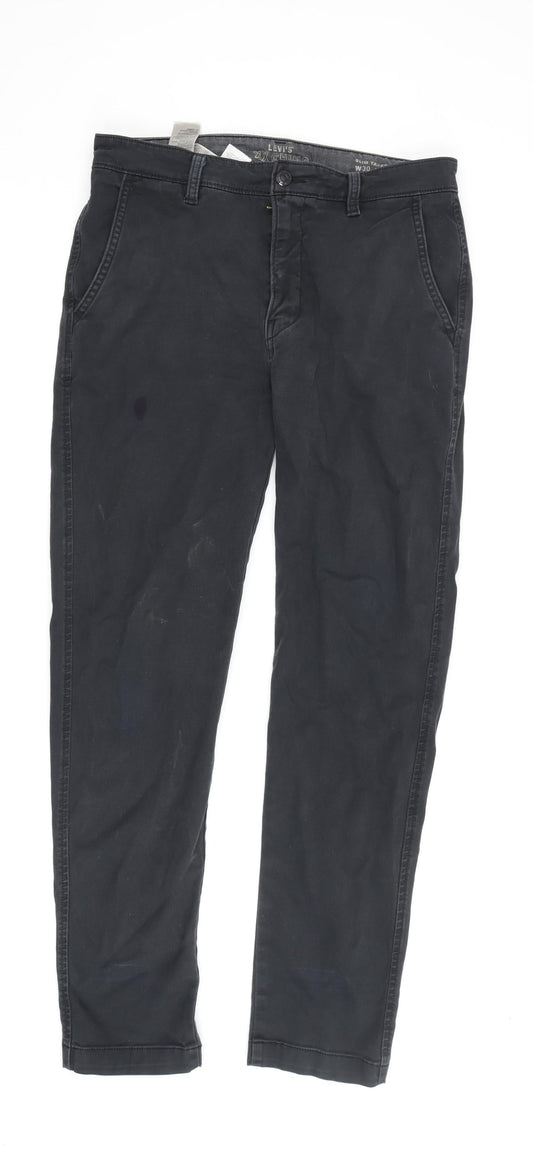 Levi's Men's Black Slim Tapered Jeans Size 30
