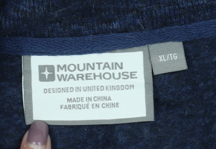 Mountain Warehouse Men's Blue XL Pullover Sweatshirt