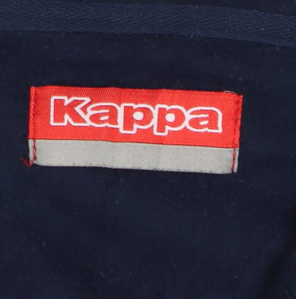 Kappa Men's Blue 1/2 Zip Fleece Sweatshirt L