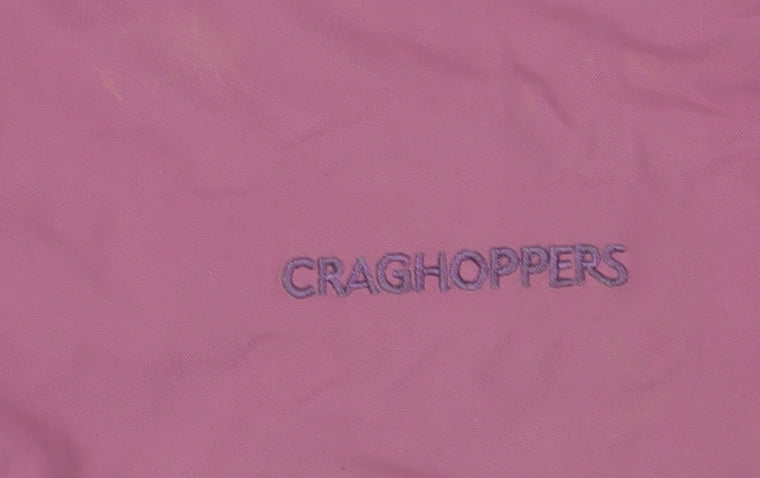 Craghoppers Women's Pink Outdoor Jacket Size 10