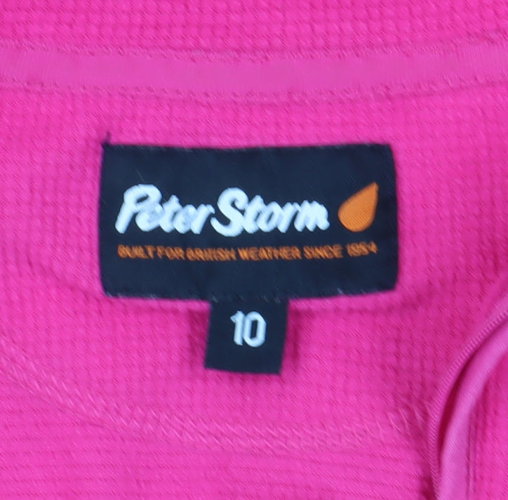 Peter Storm Women's Pink Pullover Sweatshirt Size 10