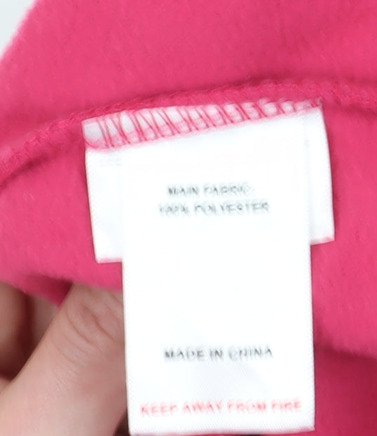 Peter Storm Women's Pink Fleece V-Neck Pullover