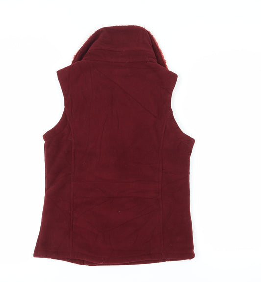 Regatta Women's Red Fleece Waistcoat Size 8