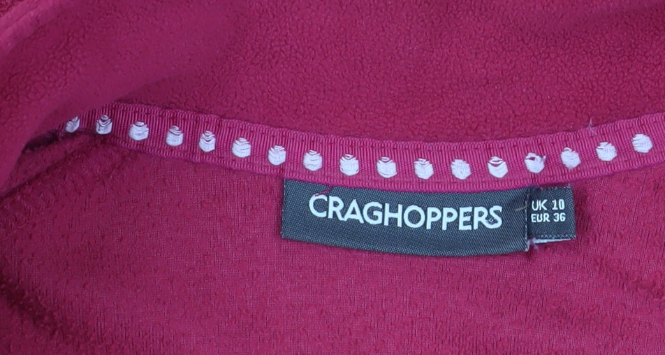 Craghoppers Women's Red Pullover Sweatshirt Size 10