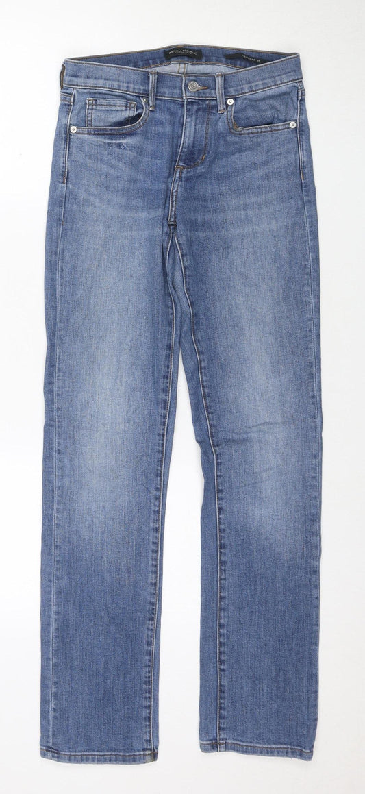 Banana Republic Women's Blue Straight Jeans Size 4