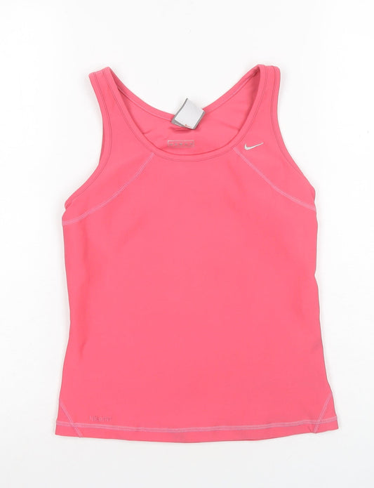 Nike Women’s Pink XS Tank Top with Moisture Wicking
