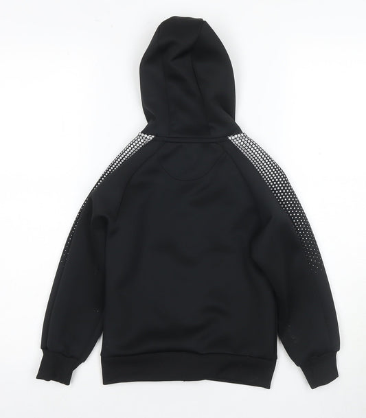 McKenzie Boys Full Zip Black Hoodie 5-6 Years