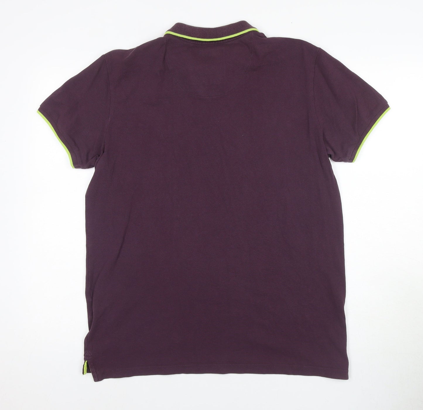 Tokyo Laundry Men's Purple Polo Shirt M