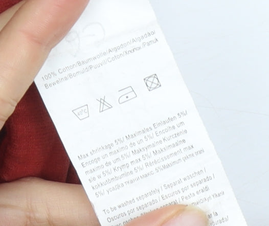 Jack & Jones Men's Red Hooded Jacket, Size S