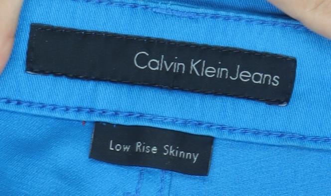 Calvin Klein Women's Blue Skinny Jeans Size 4