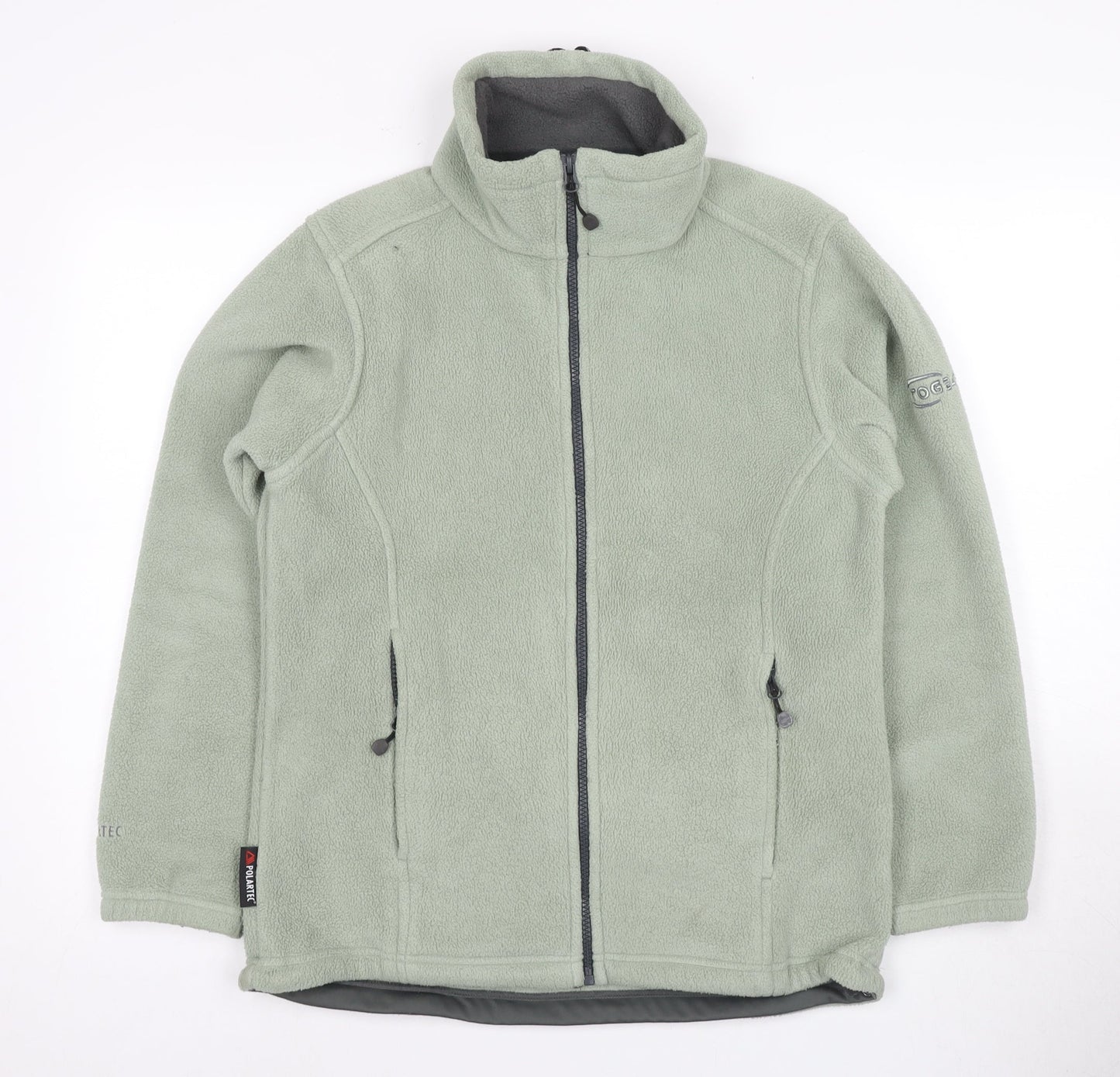 TOG24 Men's Green Fleece Jacket S Regular Fit