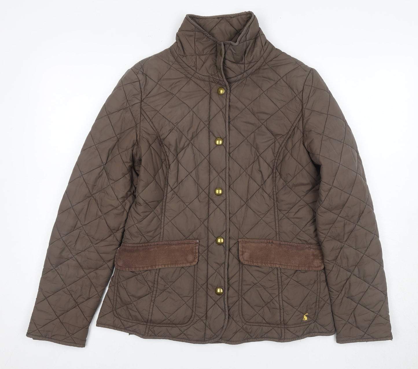 Joules Women’s Brown Quilted Jacket Size 12