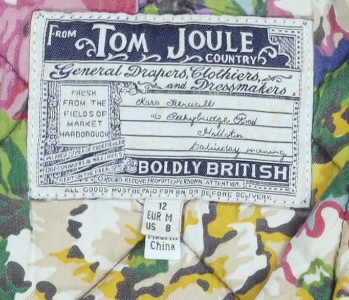 Joules Women’s Brown Quilted Jacket Size 12
