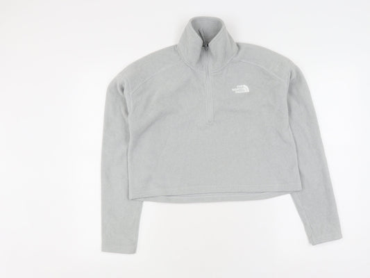 The North Face Women's Grey Pullover Sweatshirt S